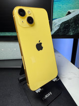 Apple iPhone 14 128GB — Yellow / Unlocked — back