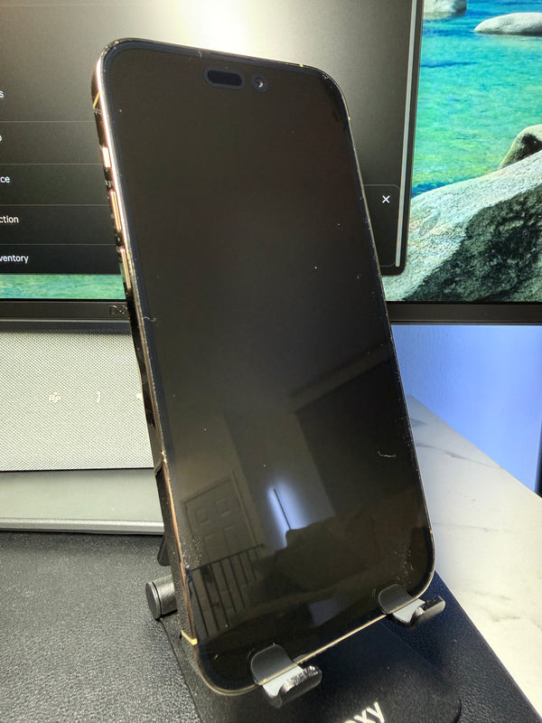 Apple iPhone 14 Pro Max 128GB — Gold / Unlocked — front