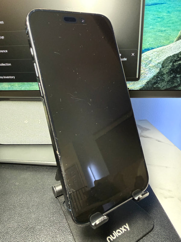 Apple iPhone 15 Pro Max 256GB — Blue Titanium / AT&T — front